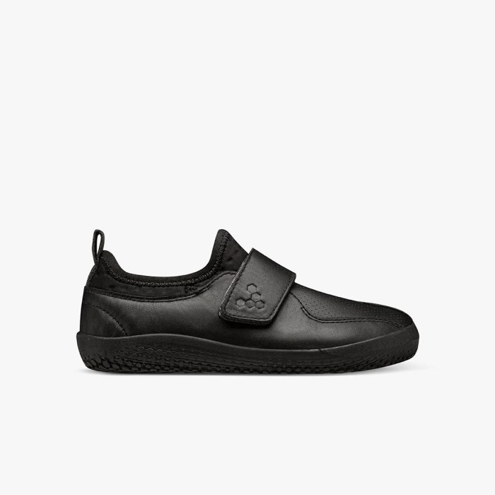 Vivobarefoot Primus School II - Lasten Koulukengät Mustat - PAW013895